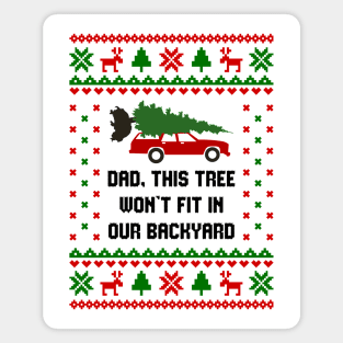 Clark griswold Christmas Tree Magnet